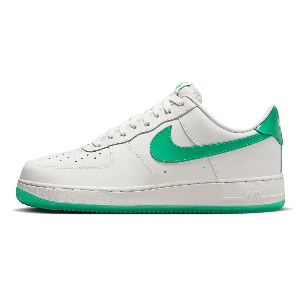 Men`s Nike Air Force 1 `07 Prm Platinum Tint/stadium Green HF4864 094 - Platinum Tint/Stadium Green