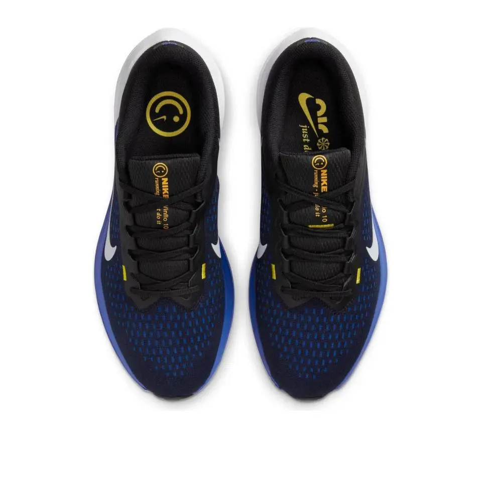 Nike shoes - Nike Air Winflo 10 - Air Winflo - DV4022 005 - BLACK /WOLF GREY RACER BLUE 2