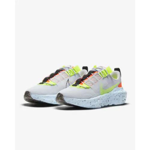 Nike shoes - NIKE CRATER IMPACT - CRATER IMPACT - CW2386 002 - FOOTBALL GREY / VOLT, Manufacturer: FOOTBALL GREY / VOLT 7