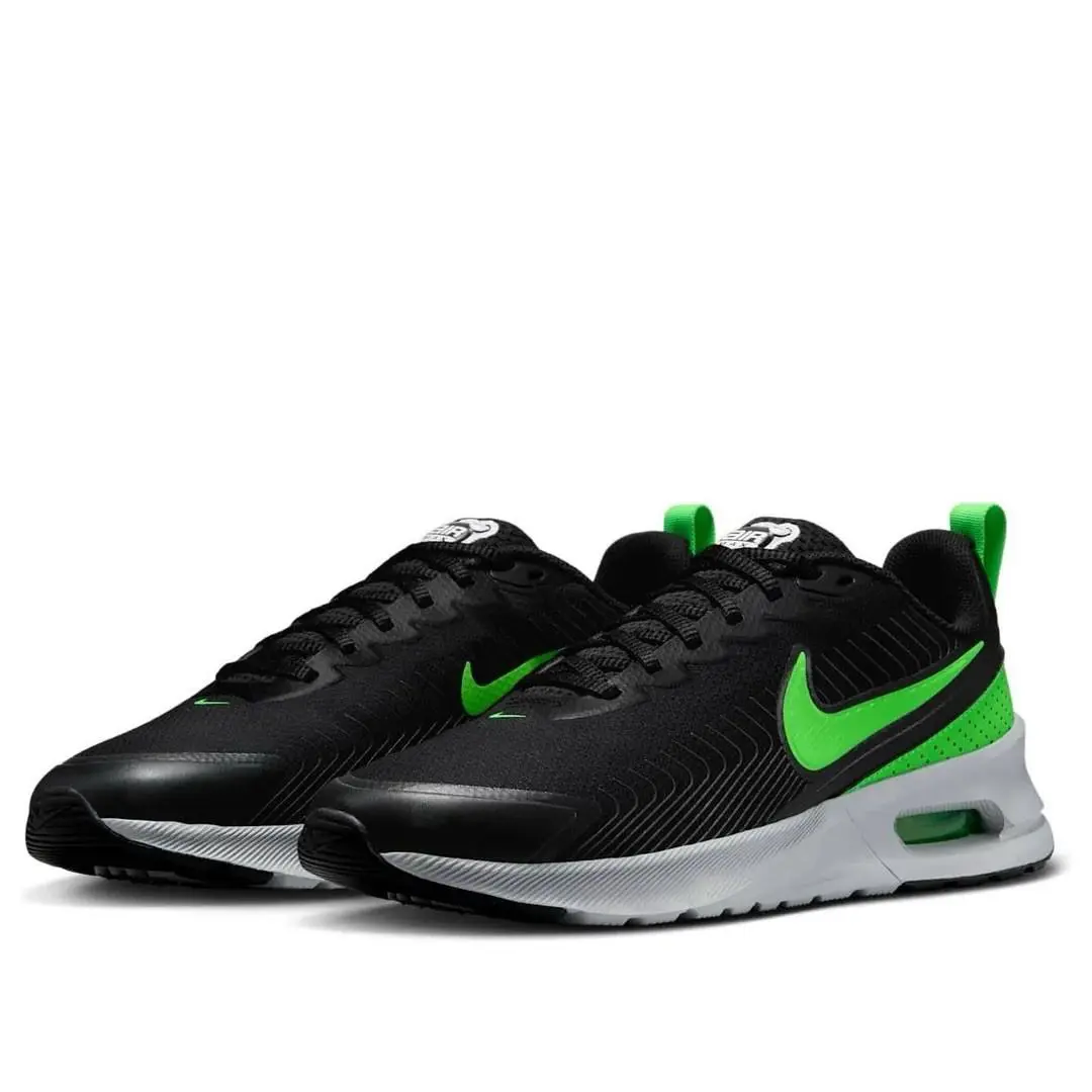 Nike shoes - Nike Max Nuaxis - Max Nuaxis - HV5754-010 - Black/Green Strike-Anthracite 5