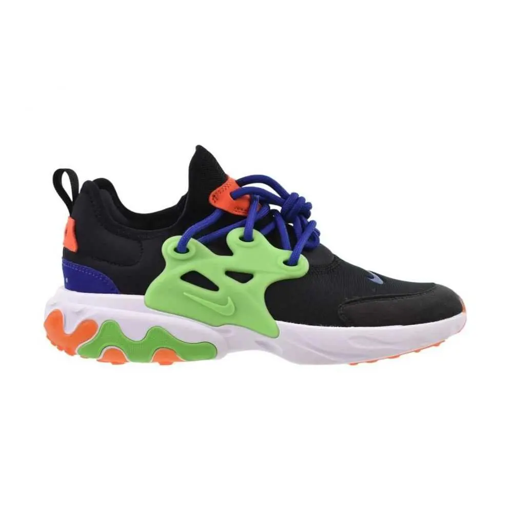 Nike React Presto Big Kids` Shoes Black/green Nebula BQ4002-006 - Black/Green Nebula