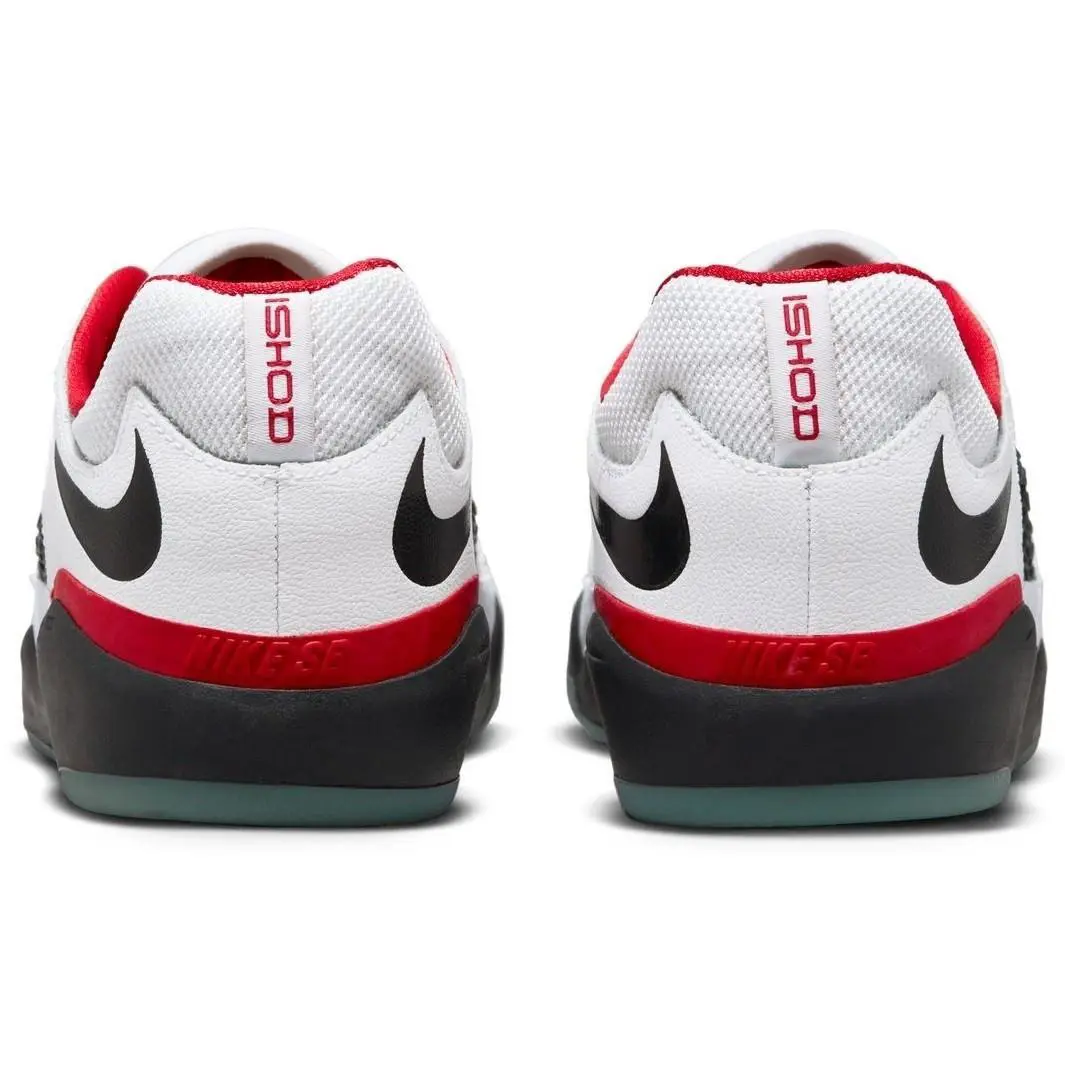 Nike shoes - Nike SB Ishod - Ishod - DZ5648-100 - White/Black University Red 3
