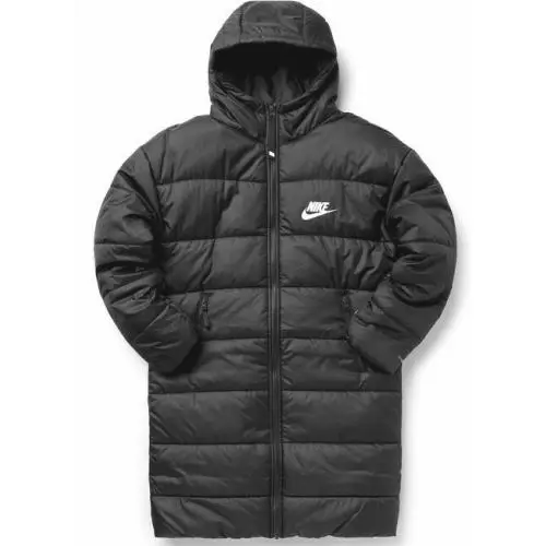 Nike clothing - Nike Sportswear Women`s Parka - Sportswear Parka - DX1798-010 - Black, Manufacturer: Black / White 0