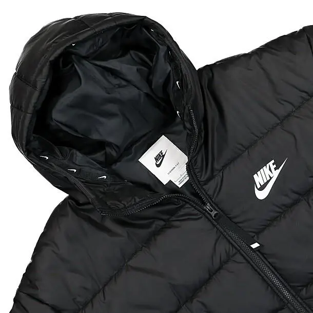Nike clothing - Nike Sportswear Women`s Parka - Sportswear Parka - DX1798-010 - Black, Manufacturer: Black / White 5