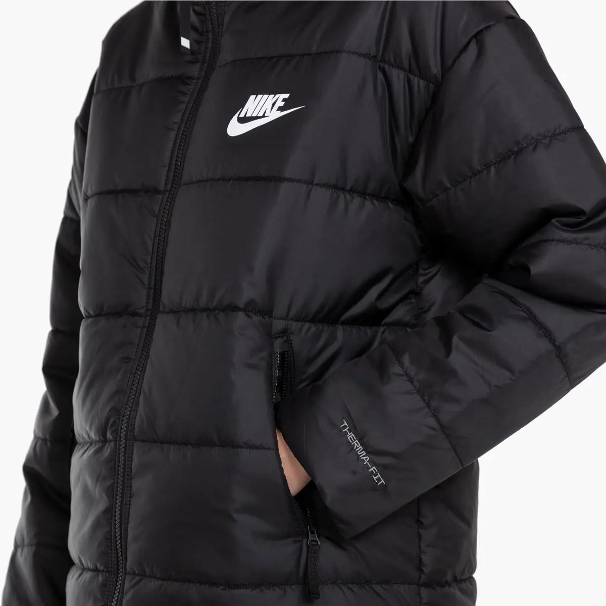 Nike clothing - Nike Sportswear Women`s Parka - Sportswear Parka - DX1798-010 - Black, Manufacturer: Black / White 10