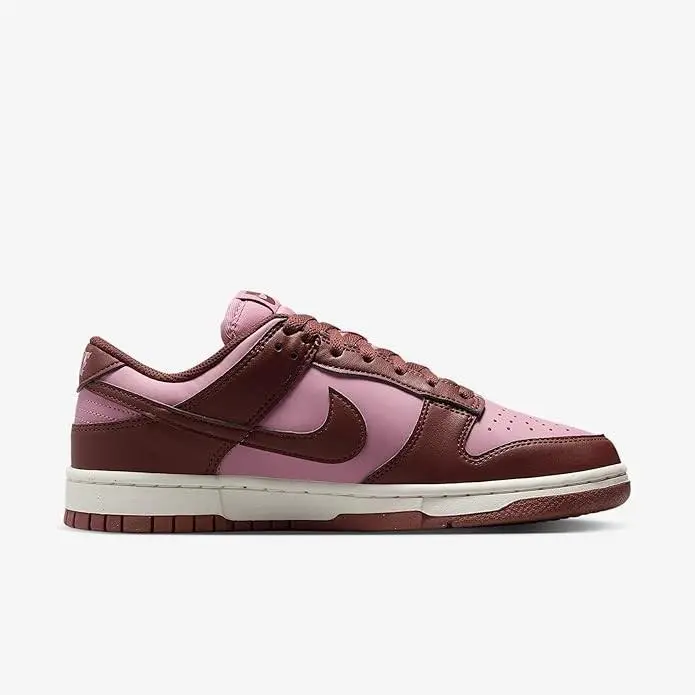Nike shoes - Nike Dunk Low - Dunk Low - DD1873 114 - WHITE /ELEMENTAL PINK DARK PONY 6