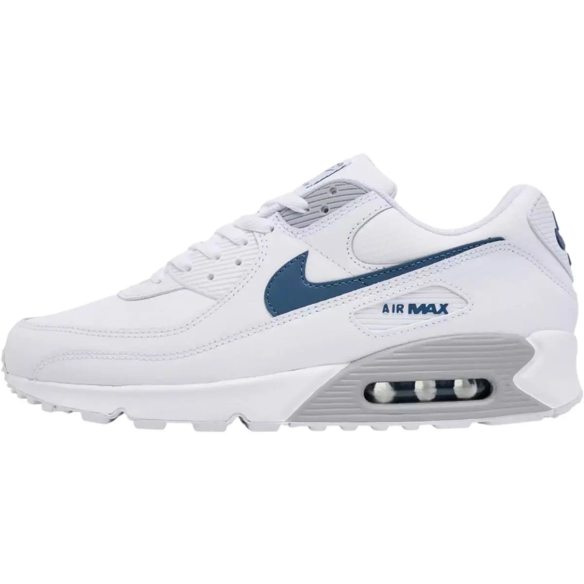 Nike shoes - Nike Air Max 90 Reflective - IB7680-100 - White/Wolf Grey/Diffused Blue 0