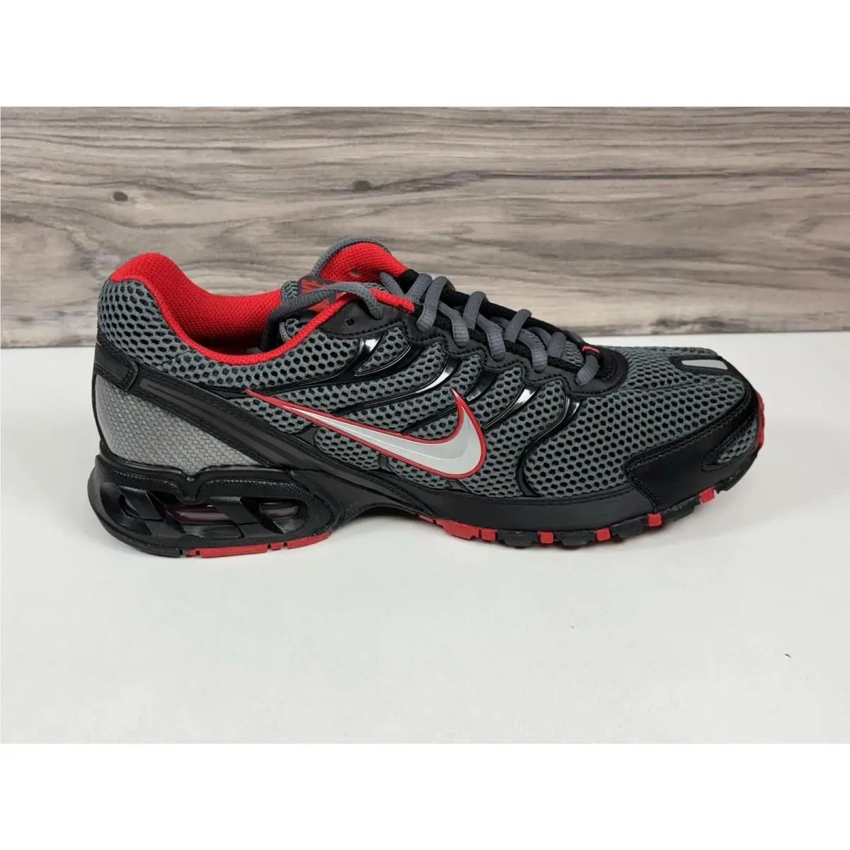 Nike shoes - Nike Air Max Torch 4 - 343856006 - Dark Grey- Metallic Silver 2