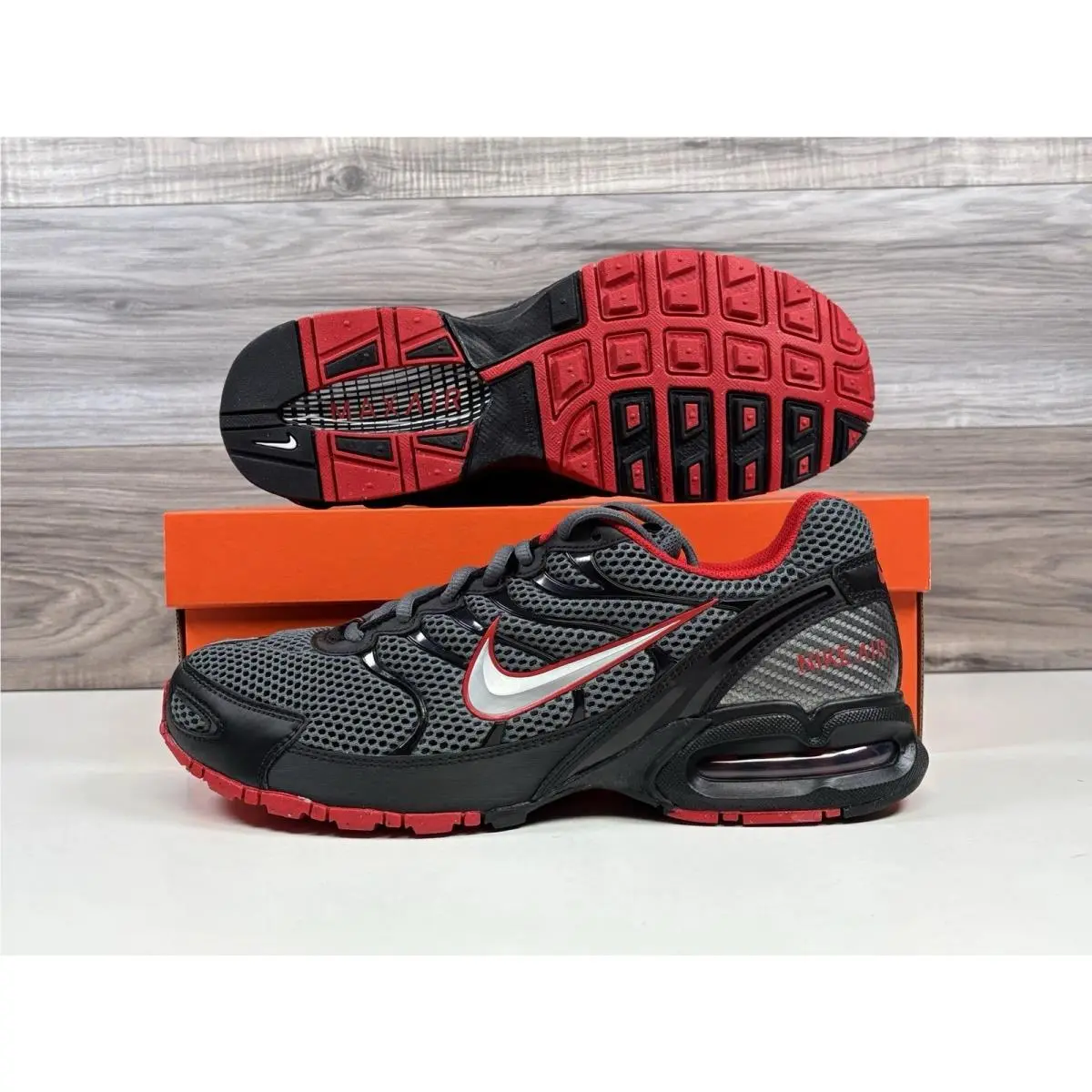 Nike shoes - Nike Air Max Torch 4 - 343856006 - Dark Grey- Metallic Silver 4