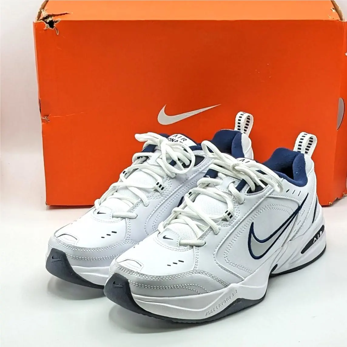 Nike shoes - Nike Monarch IV Athletic Shoe - 415445-102 - White 3