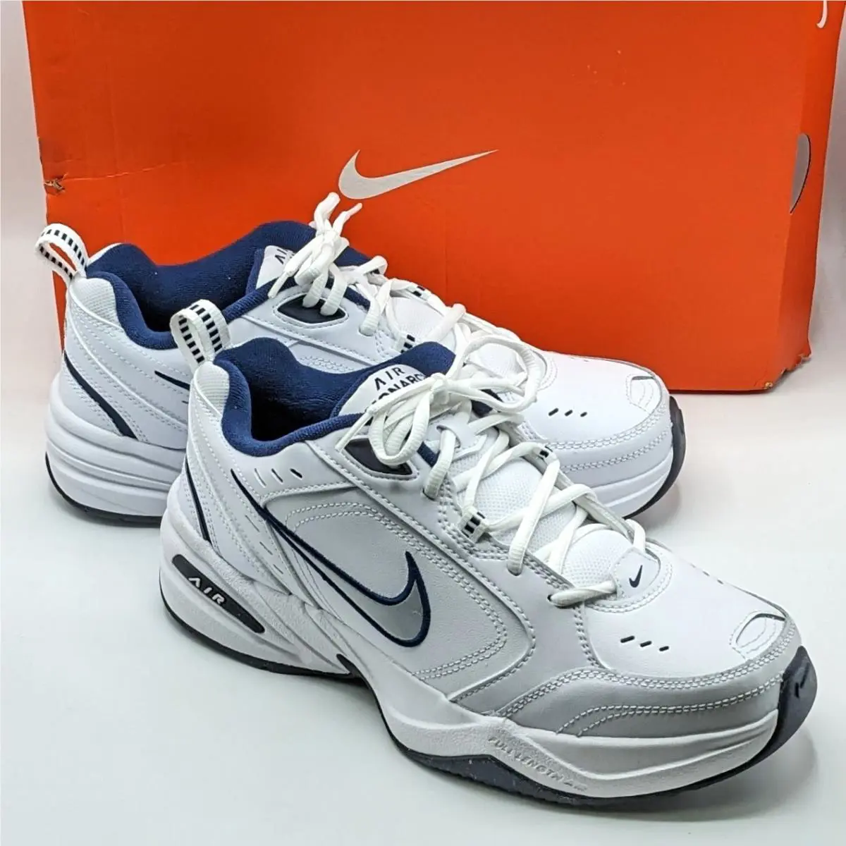Nike shoes - Nike Monarch IV Athletic Shoe - 415445-102 - White 14