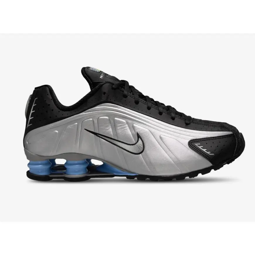 Nike shoes - Nike Shox R4 - Shox - HQ1988-004 - Silver 7