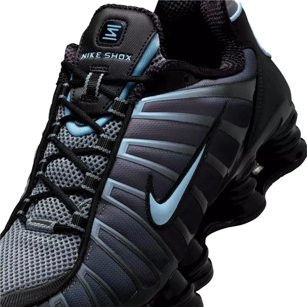 Nike shoes - Nike Shox - Shox - Blue, Maufacturer: Black/Cool Grey/Celestine Blue 5