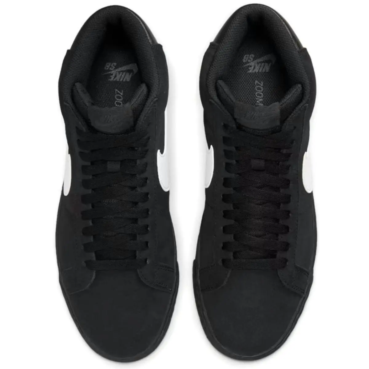 Nike shoes - Nike SB Zoom Blazer Mid - Black, Maufacturer: Black/Black/Black/White 2