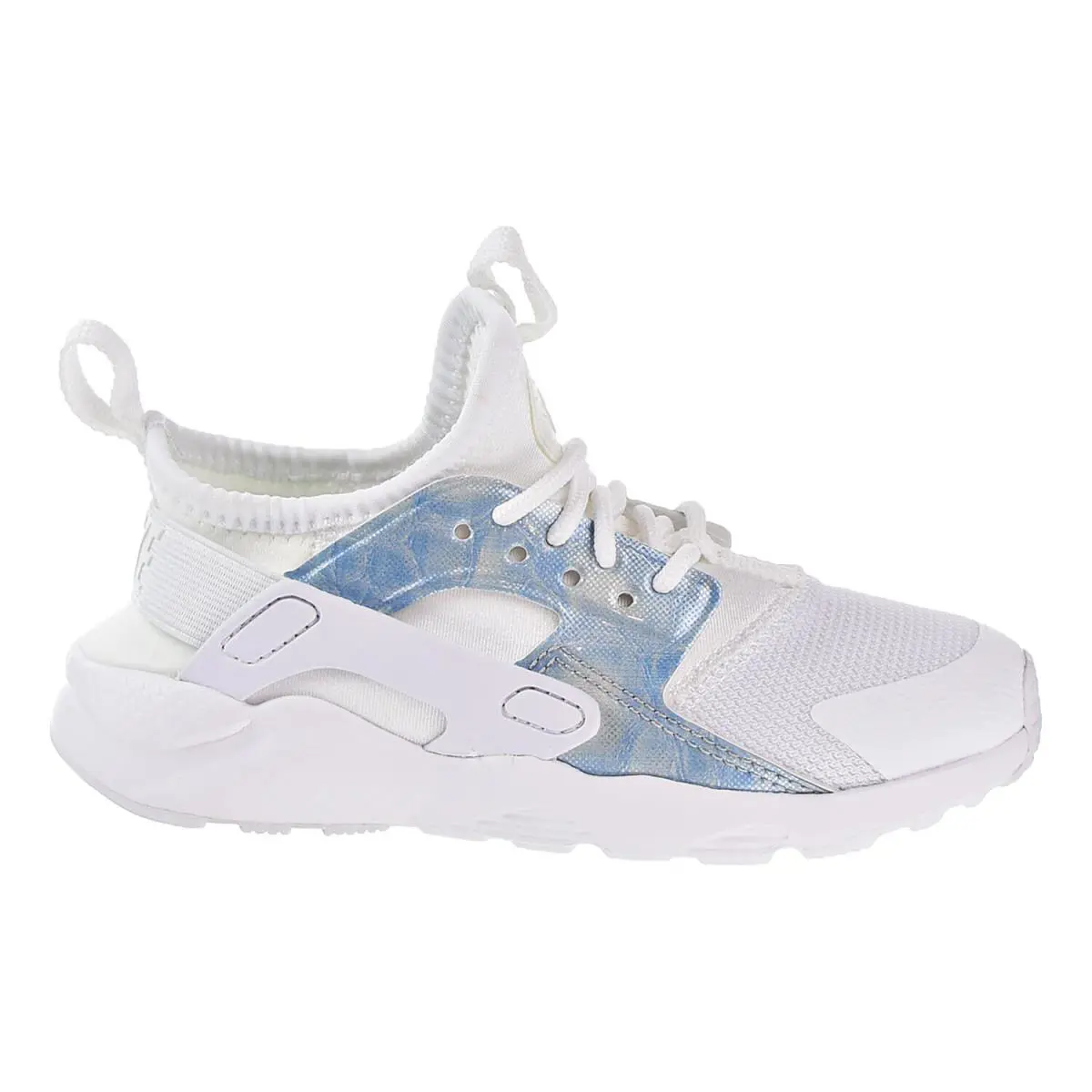 Nike Huarache Run Ultra Little Kids Shoes White-white-royal Tint 859593-102 - White/White-Royal Tint