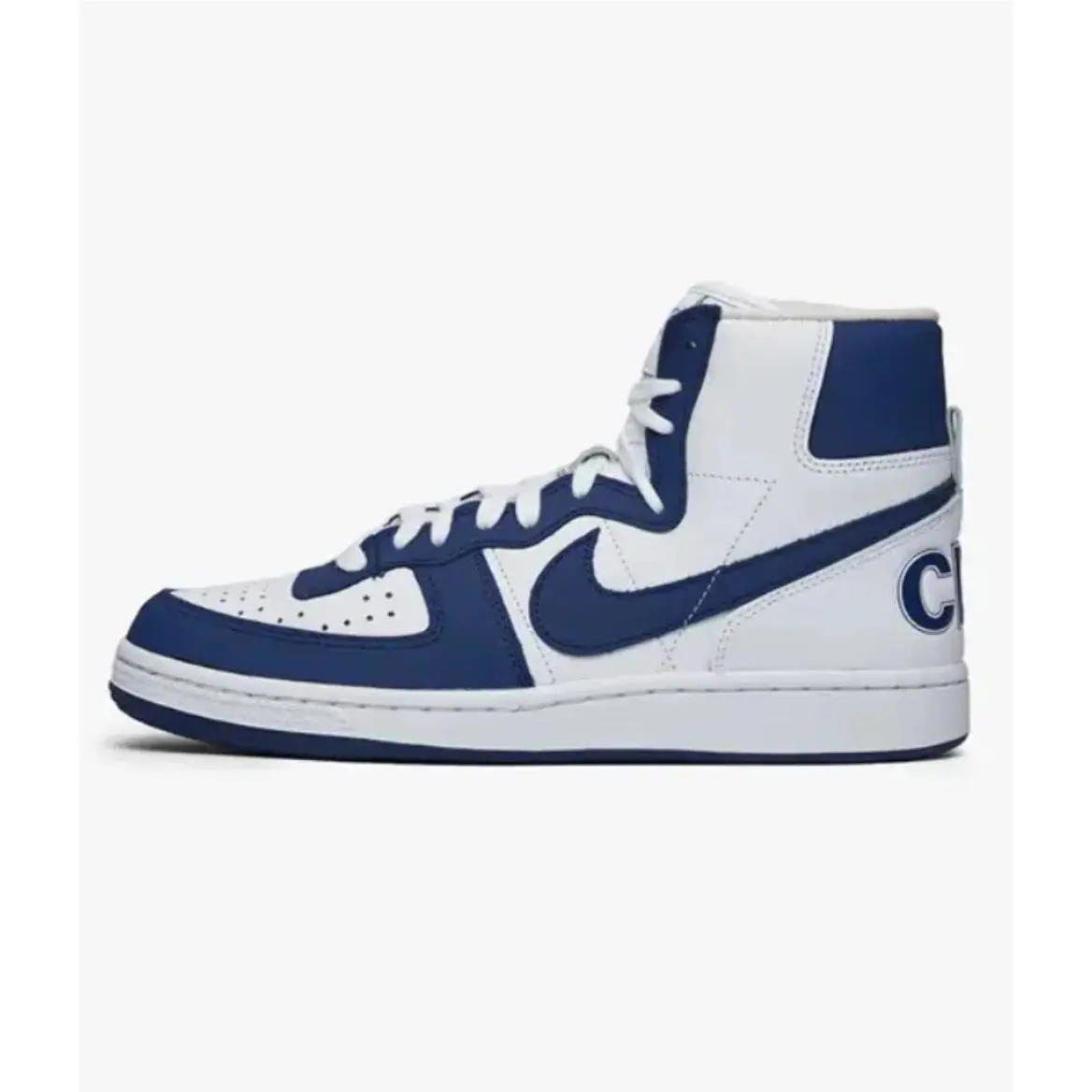 Nike shoes - The TERMINATOR HIGH SP x NIKE model by Comme des Garçons Homme Pl - FD4159-100 - WHITE/DEEP ROYAL 0