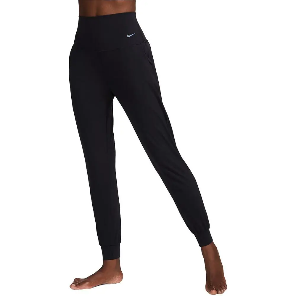 Nike Women Zenvy Dri-fit High-waisted Joggers Golf Pants Black - FA25