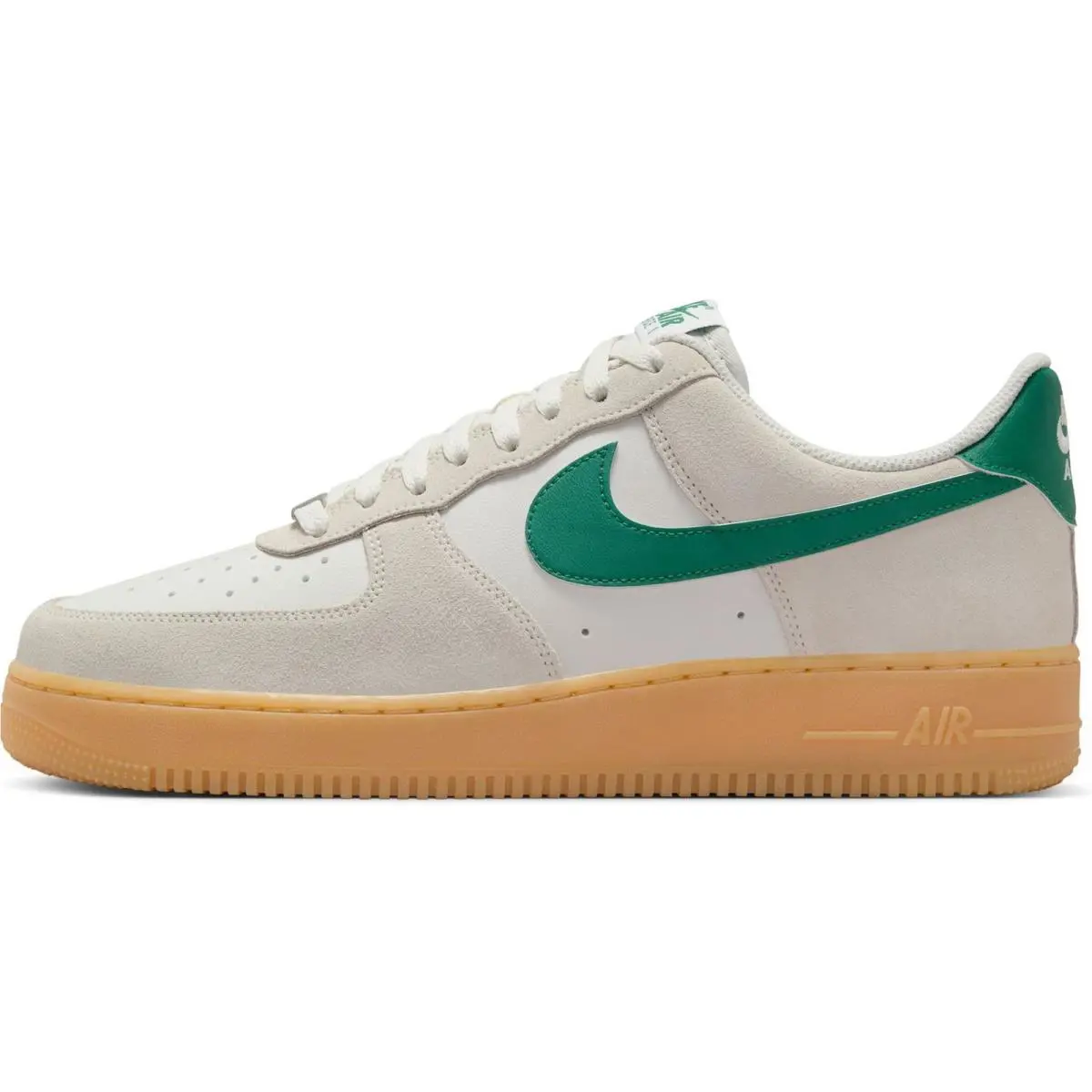 Men`s Nike Air Force 1 `07 LV8 Phantom/malachite-gum Yellow FQ8714 001 - 11 - Phantom/Malachite-Gum Yellow