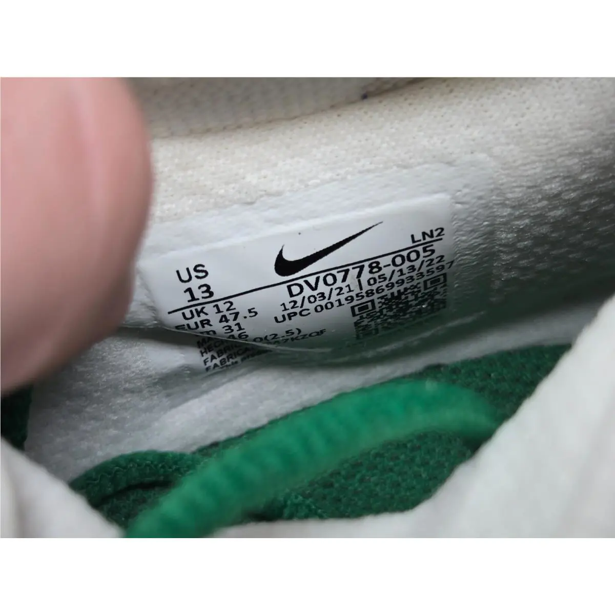 Nike shoes - Nike Vapor Edge - Vapor Edge - DV0778-005 - Green 5