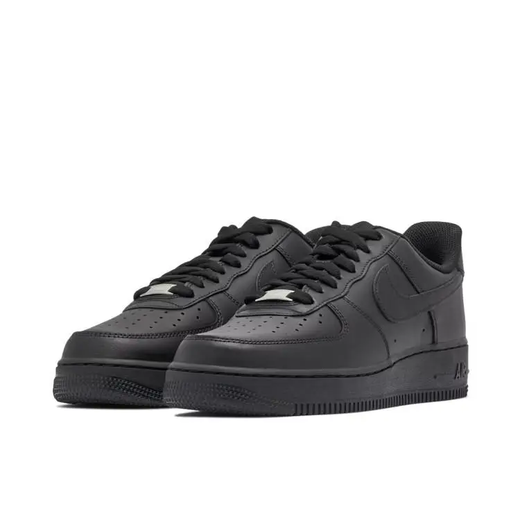 Nike shoes - Air Force 1 07 - Air Force - 315122-001 - Black/Black 2