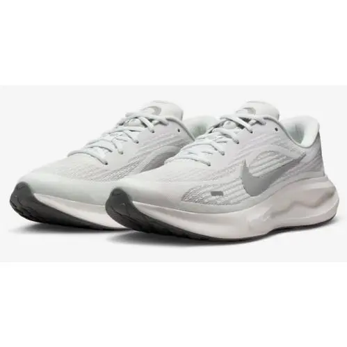 Nike shoes - Nike Journey Run - Journey Run - FN0228-107 - White/Black/Ashen Slate/Metallic Silver, Maufacturer: Anthracite/Summit White/Black 1