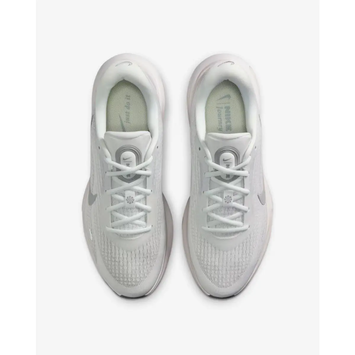 Nike shoes - Nike Journey Run - Journey Run - FN0228-107 - White/Black/Ashen Slate/Metallic Silver, Maufacturer: Anthracite/Summit White/Black 5