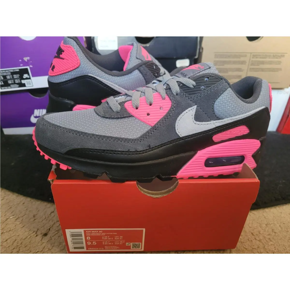 Nike shoes - Nike Air Max 90 - Air Max - DM0029-010 - Black 8