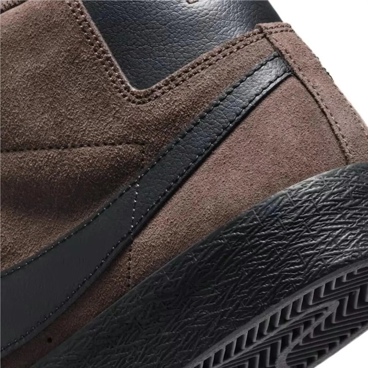 Nike shoes - Nike SB Zoom Blazer Mid - Brown, Maufacturer: Baroque Brown/Baroque Brown/Black 28