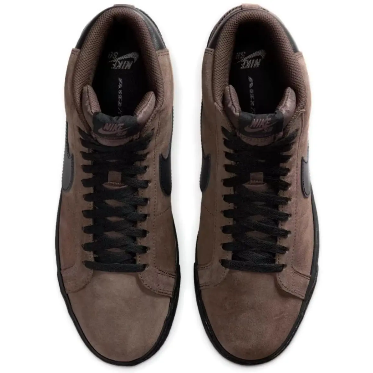 Nike shoes - Nike SB Zoom Blazer Mid - Brown, Maufacturer: Baroque Brown/Baroque Brown/Black 23