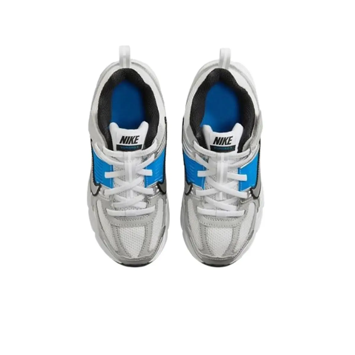 Nike shoes - White/Light Photo Blue/Black/Metallic Silver 3