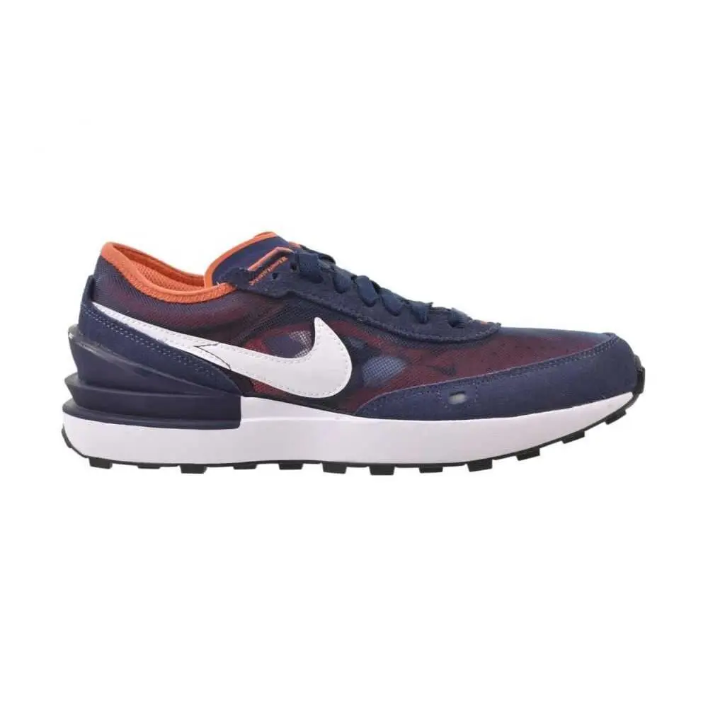 Nike Waffle One GS Big Kids` Shoes Midnight Navy/white-orange DC0481-101 - Midnight Navy/White-Orange