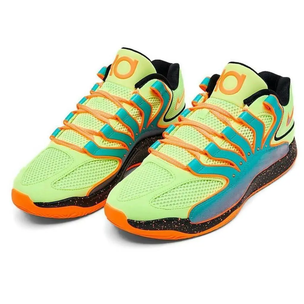 Nike shoes - Nike KD 18 - Multicolor, Maufacturer: Clear Jade/Liquid Lime/Black 3