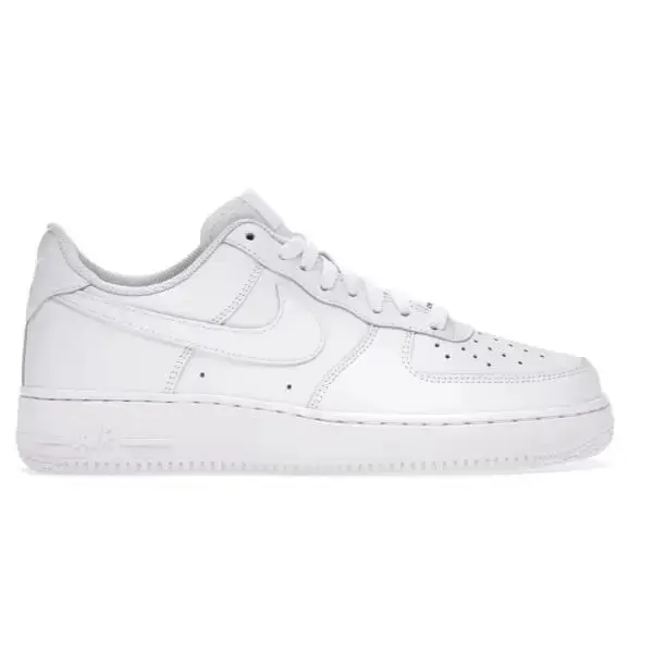 Nike Air Force 1 `07 Low White – Classic Basketball Sneakers with Comfort