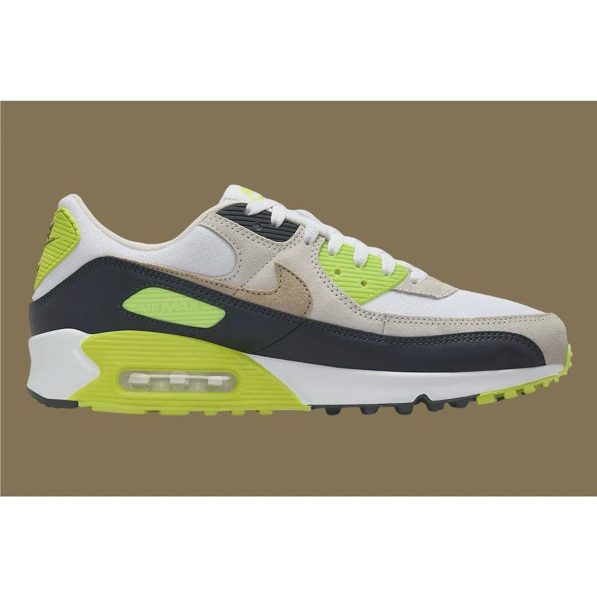 Nike shoes - Nike Air Max 90 - Air Max - DM0029-107 - WHITE / KHAKI - CYBER 1