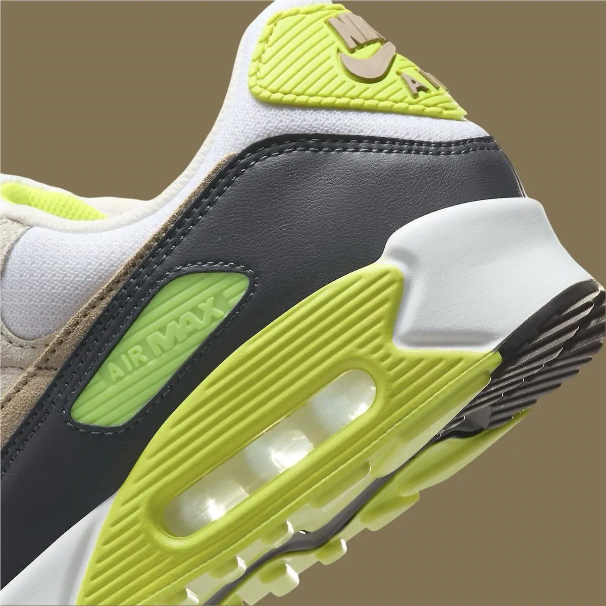 Nike shoes - Nike Air Max 90 - Air Max - DM0029-107 - WHITE / KHAKI - CYBER 6