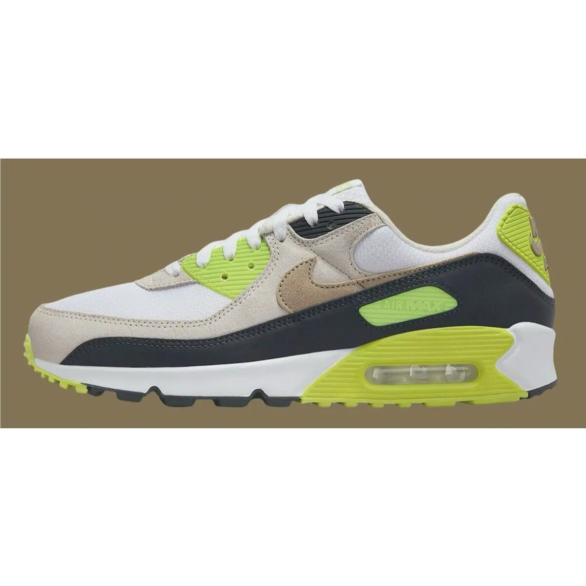 Nike shoes - Nike Air Max 90 - Air Max - DM0029-107 - WHITE / KHAKI - CYBER 7