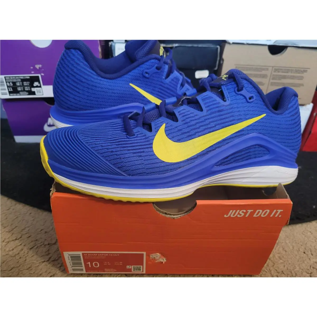 Nike shoes - Zoom Vapor 12 - Zoom Vapor - HQ6026 401 - Blue 5