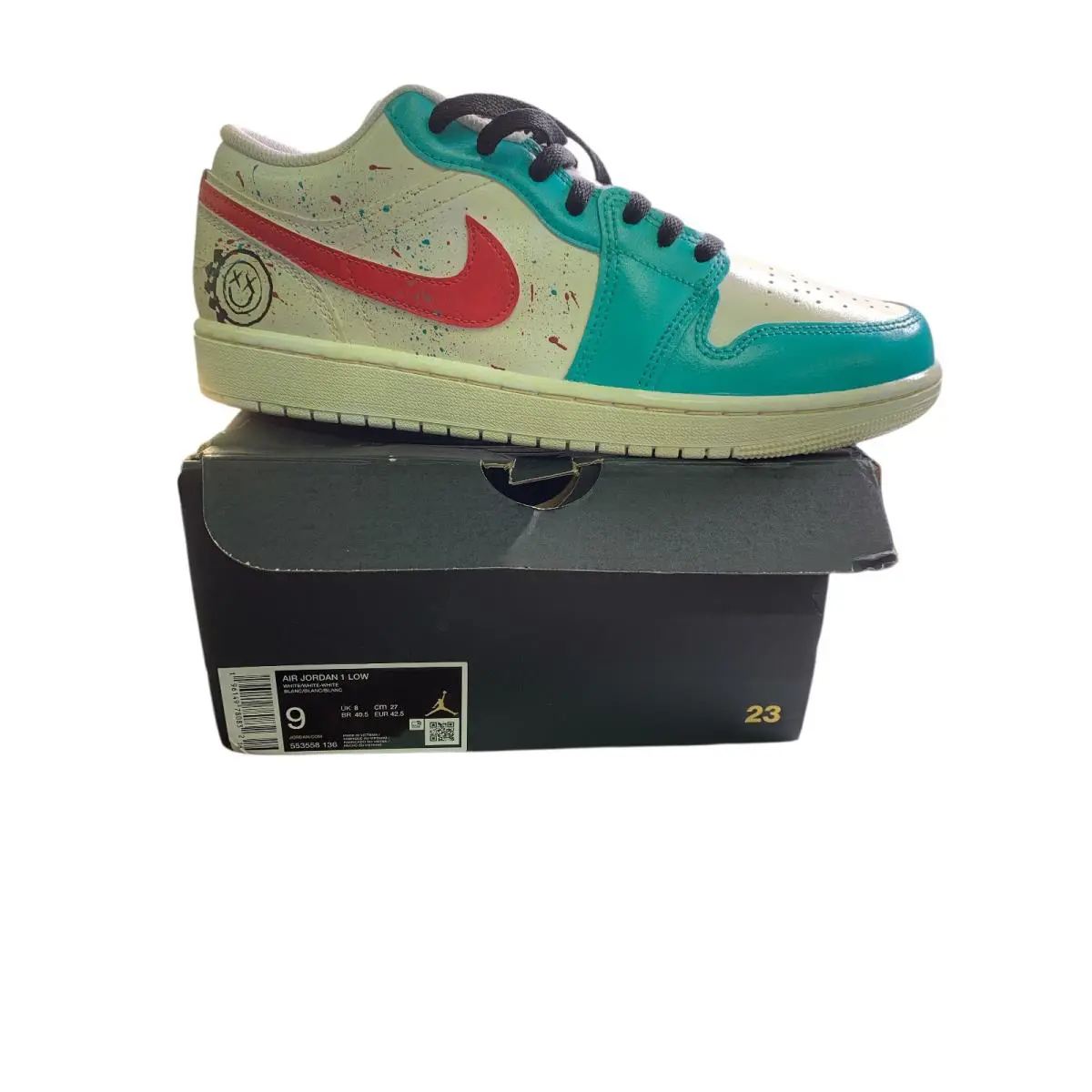 Nike shoes - Air Jordan 1 Low - Air Low - 553558-136 - Multicolor 19