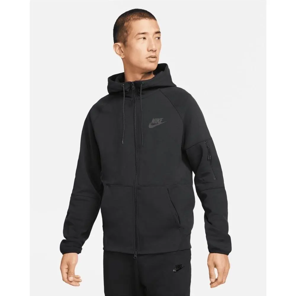 Nike clothing - NIKE SPORTSWEAR TECH WINDRUNNER - SPORTSWEAR TECH WINDRUNNER - DD5284-010 - Black 9