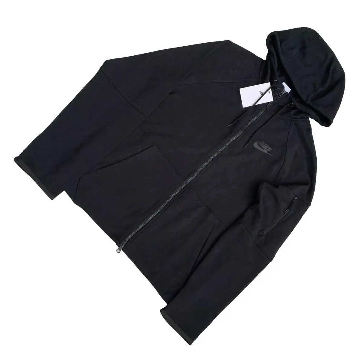Nike clothing - NIKE SPORTSWEAR TECH WINDRUNNER - SPORTSWEAR TECH WINDRUNNER - DD5284-010 - Black 5