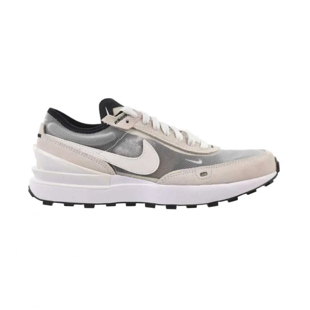 Nike Waffle One GS Big Kids` Shoes Summit White-black DC0481-100 - Summit White/White-Black