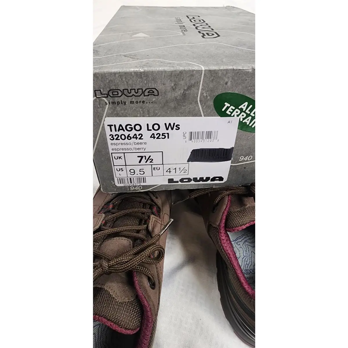Lowa shoes - Tiago lo - Tiago - 320642 - Brown 3