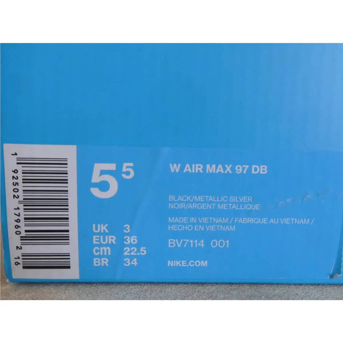 Nike shoes - Nike Air Max 97 - Air Max - BV7114-001 - Black 6