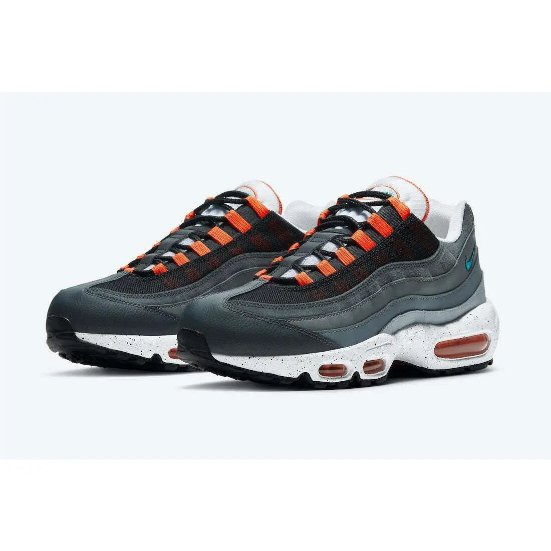 Nike shoes AIR MAX - BLACK/AQUAMARINE-TURF ORANGE 0