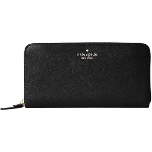 Kate Spade Laurel Way Neda Continental Zip Wallet Black