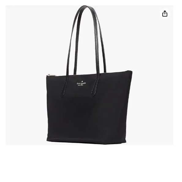 Kate Spade Kitt Nylon Large Tote - Black