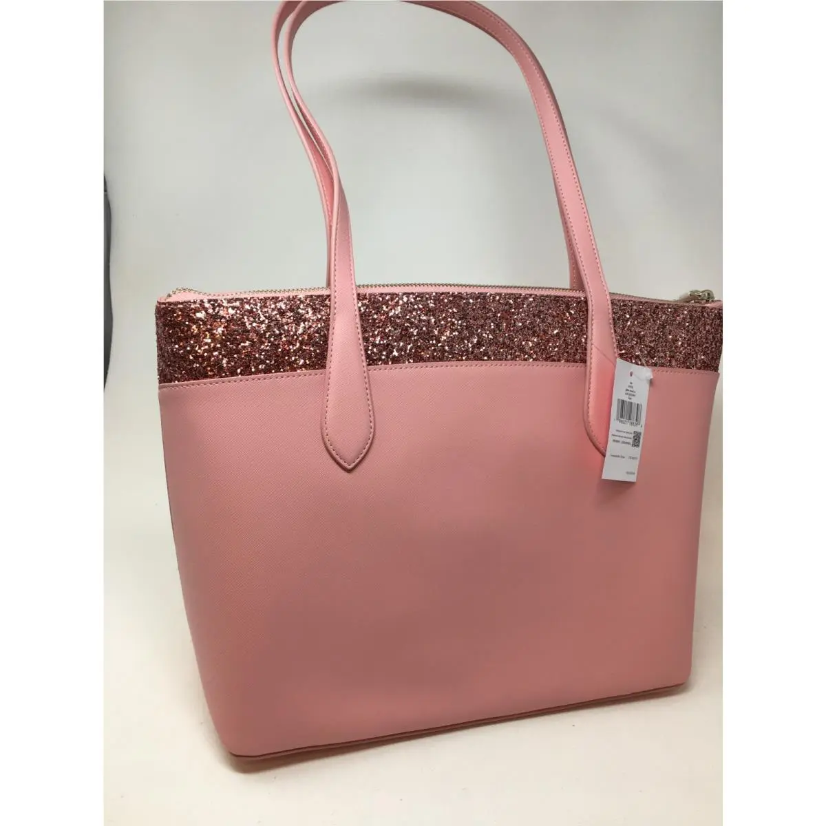 Kate Spade New York Flash Glitter Tote Bag in Light Pink