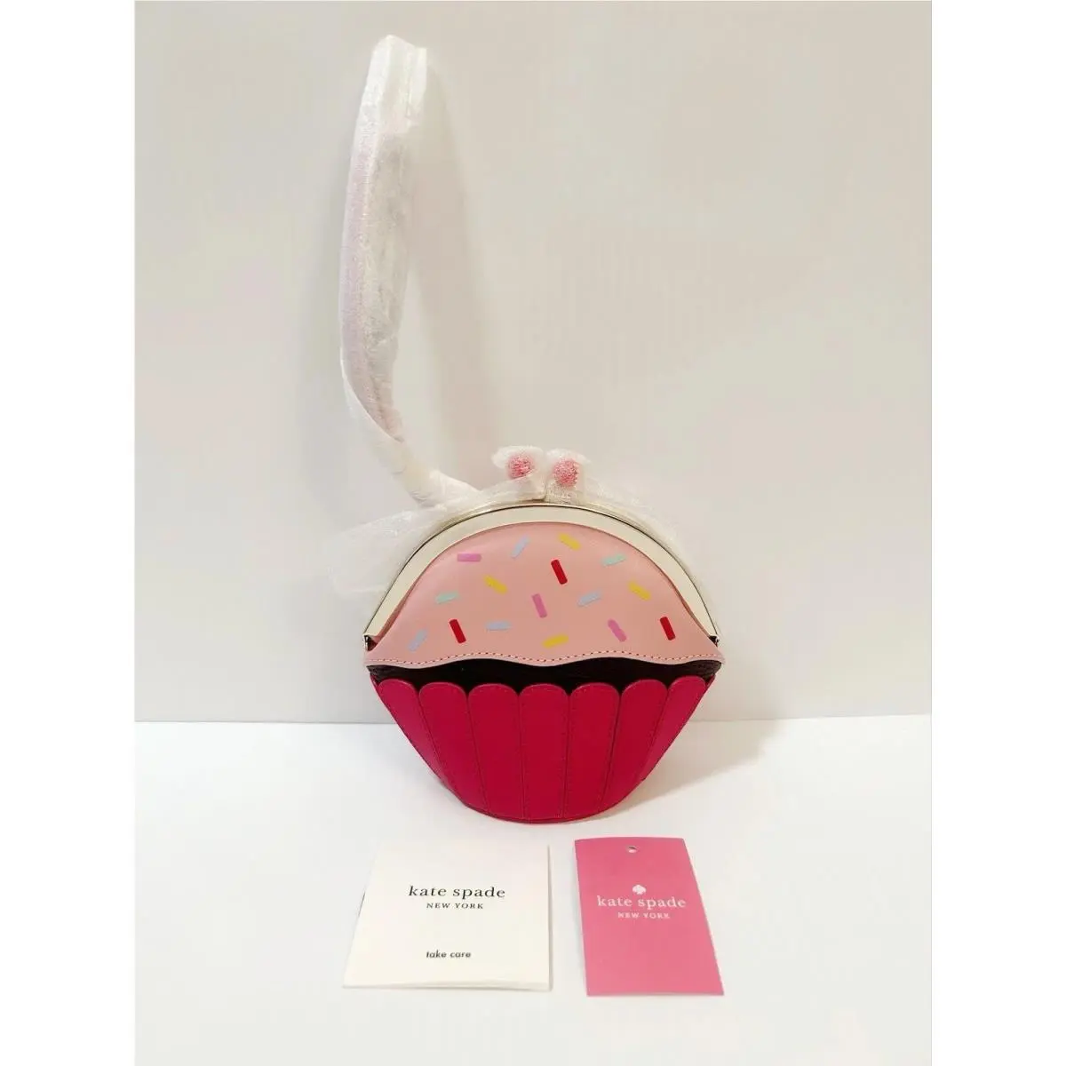 Kate Spade Take The Cake Posie Cupcake Small Purse Wristlet