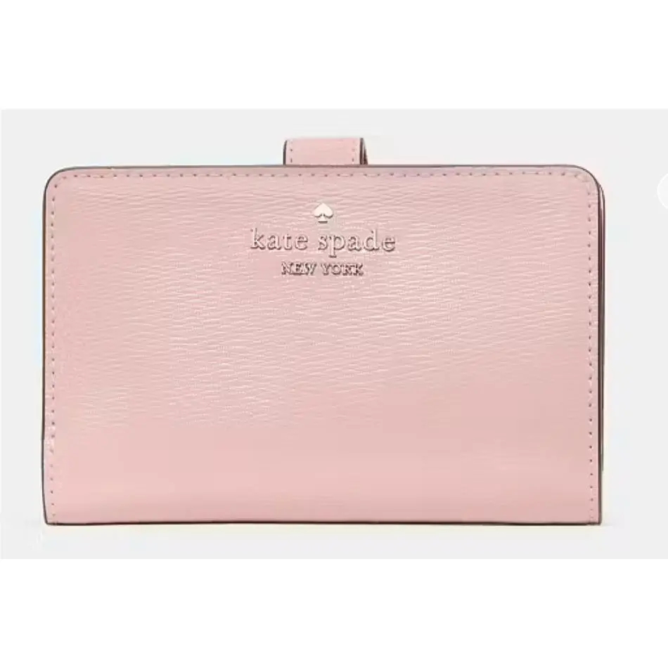 Kate Spade NY Lena Leather Bifold Wallet 6 X 3 X 1 Pink