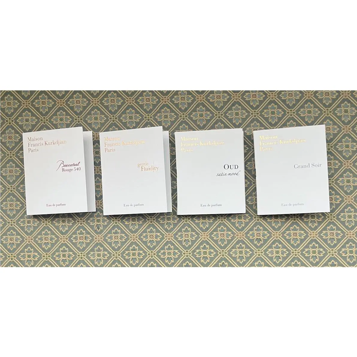 Maison Francis Kurkdjian Paris Sample Vials - Set of 4